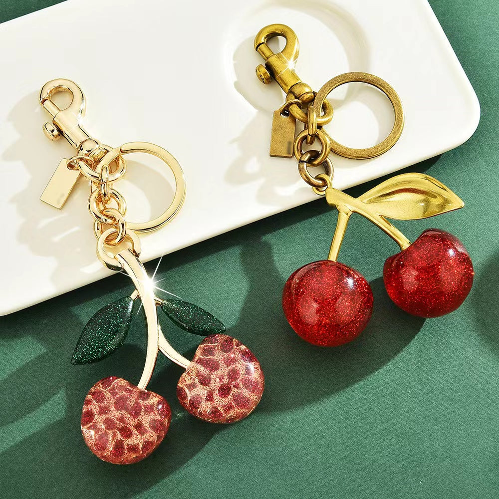 Cherry Charms For Bag, Bags' Decorating and Hanging