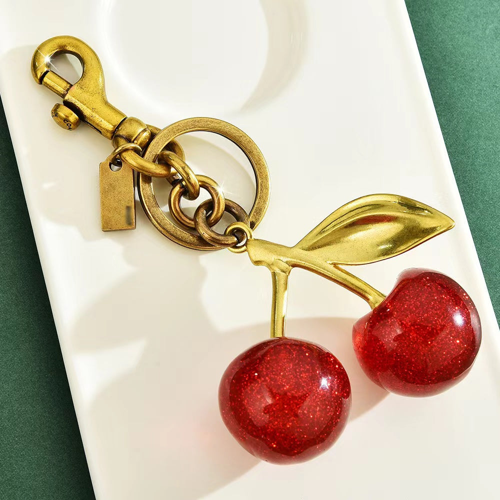 Cherry Charms For Bag, Bags' Decorating and Hanging