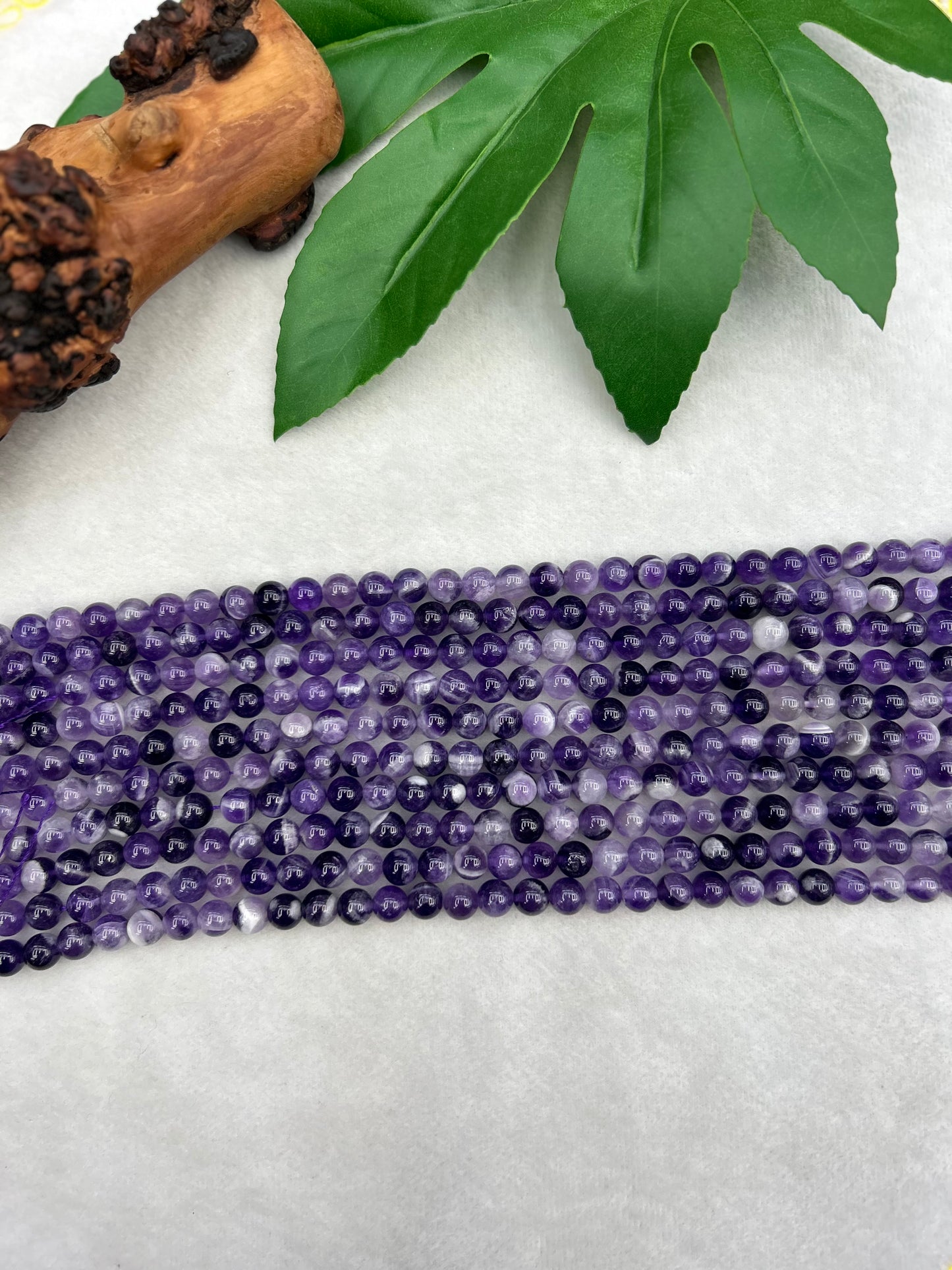 Dream Amethyst Beads 8 mm/6 mm