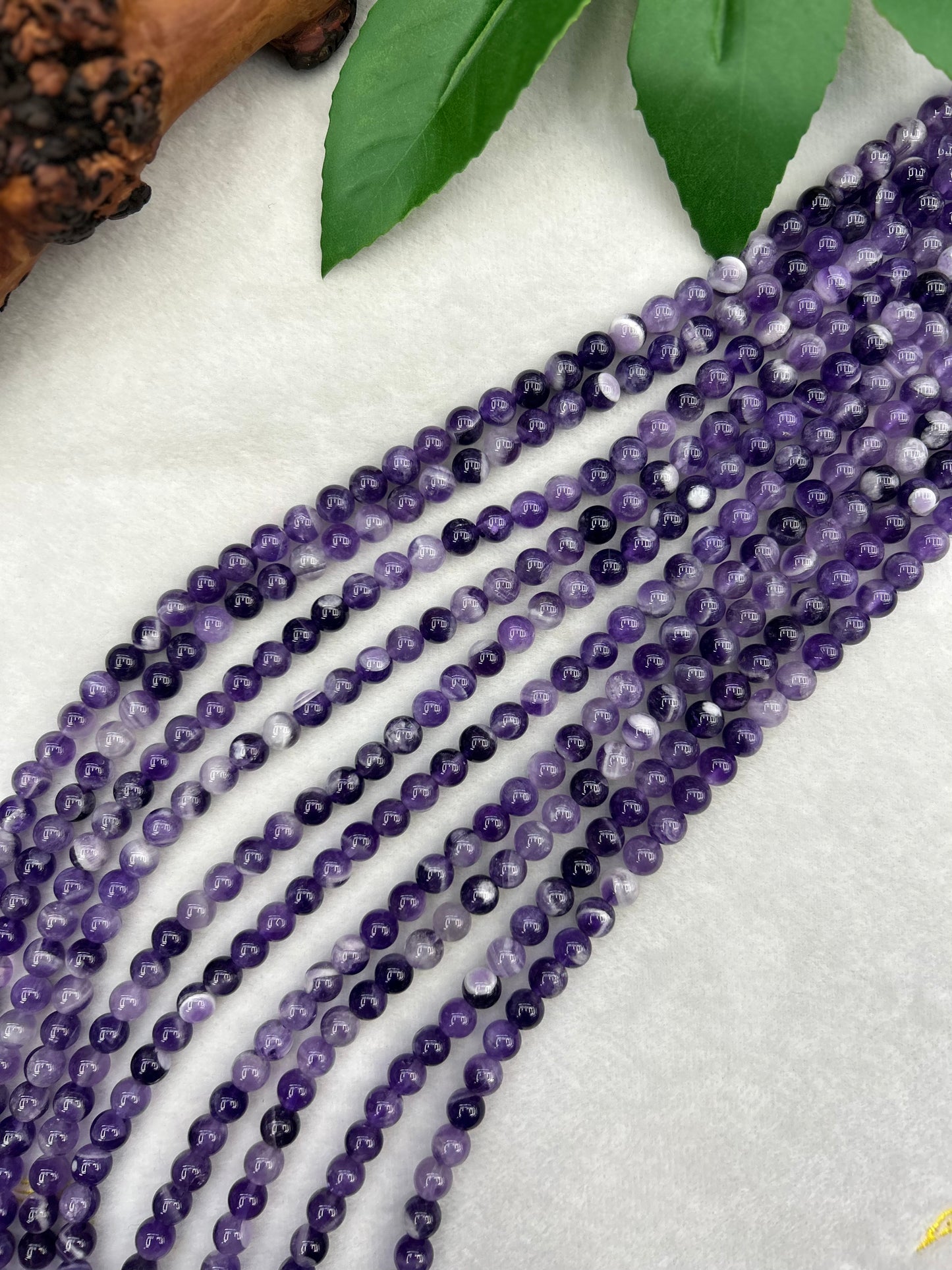 Dream Amethyst Beads 8 mm/6 mm