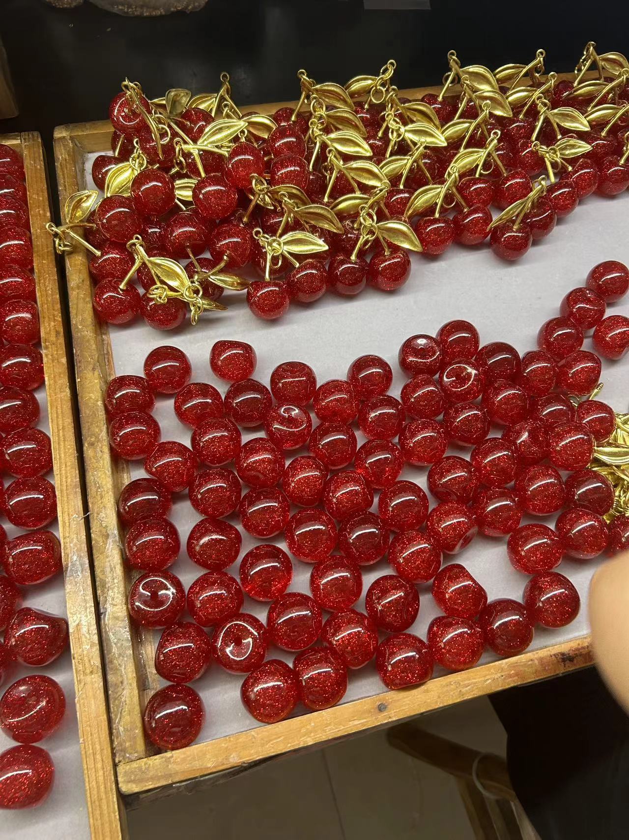 Cherry Charms For Bag, Bags' Decorating and Hanging