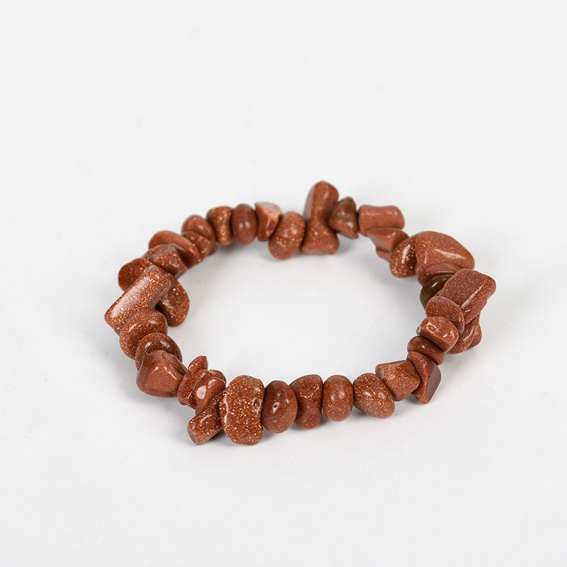 Braceletas de cuentas de chips de cristal
