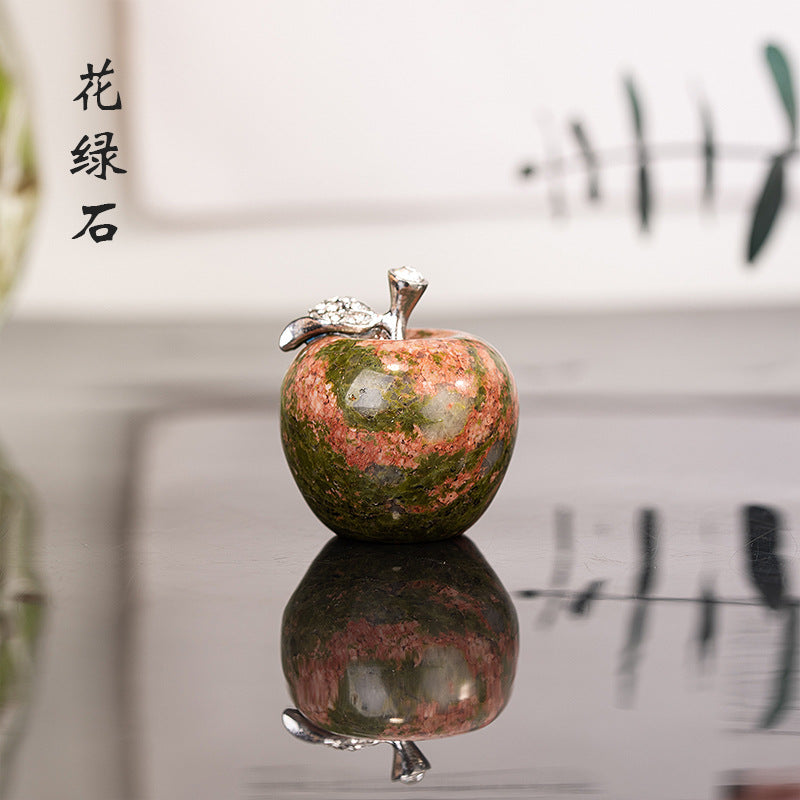 Crystal Apple Carving 1.5 inche