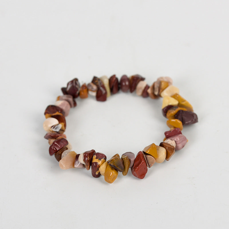 Braceletas de cuentas de chips de cristal