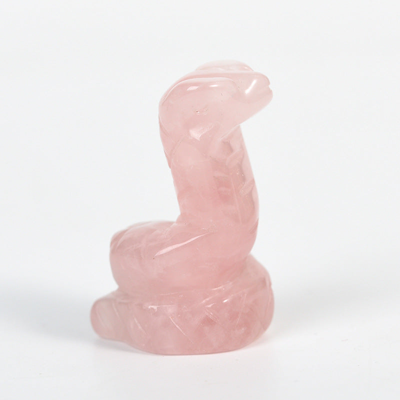 Crystal Snake Carving 40mm