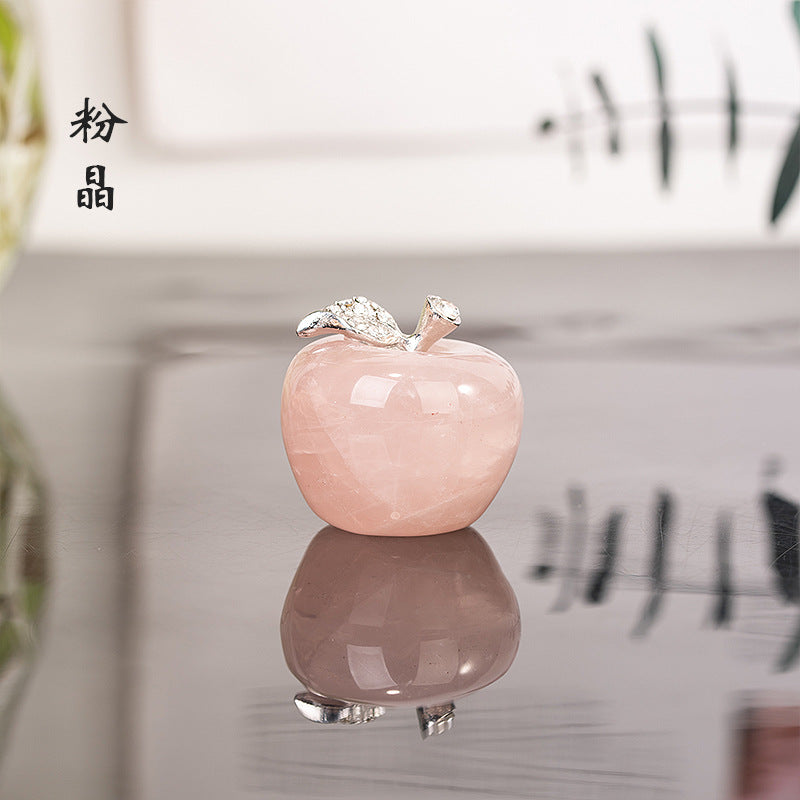 Crystal Apple Carving 1.5 inche
