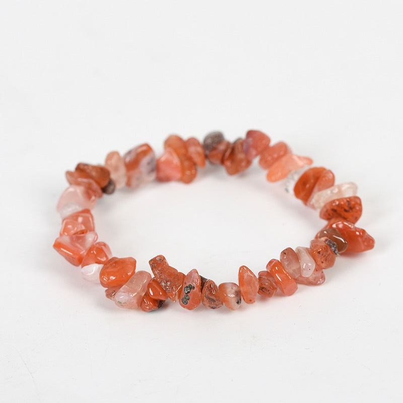 Braceletas de cuentas de chips de cristal