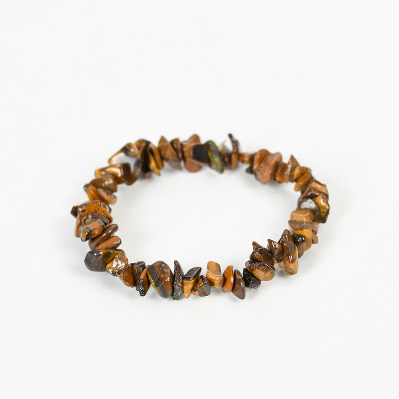 Braceletas de cuentas de chips de cristal