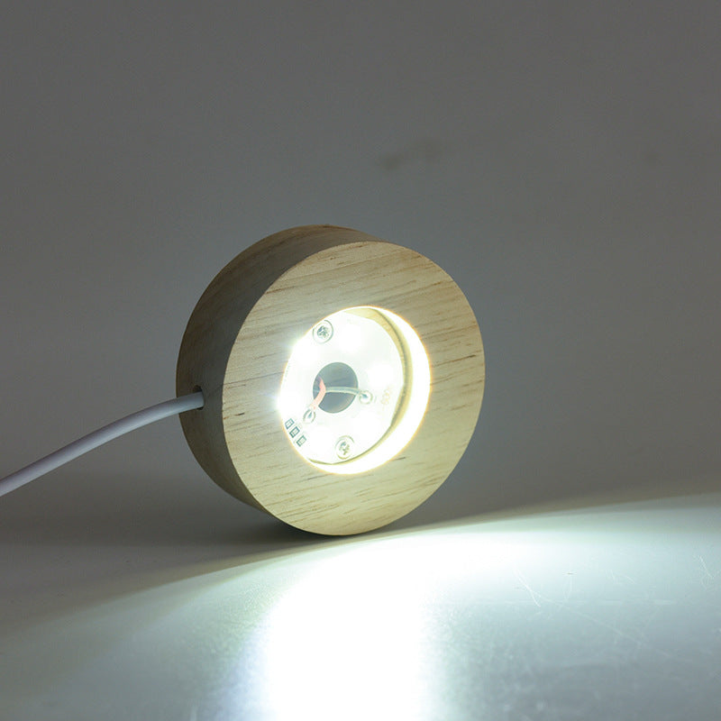 Base de luz, soporte de luz colorido, soporte de luz blanca