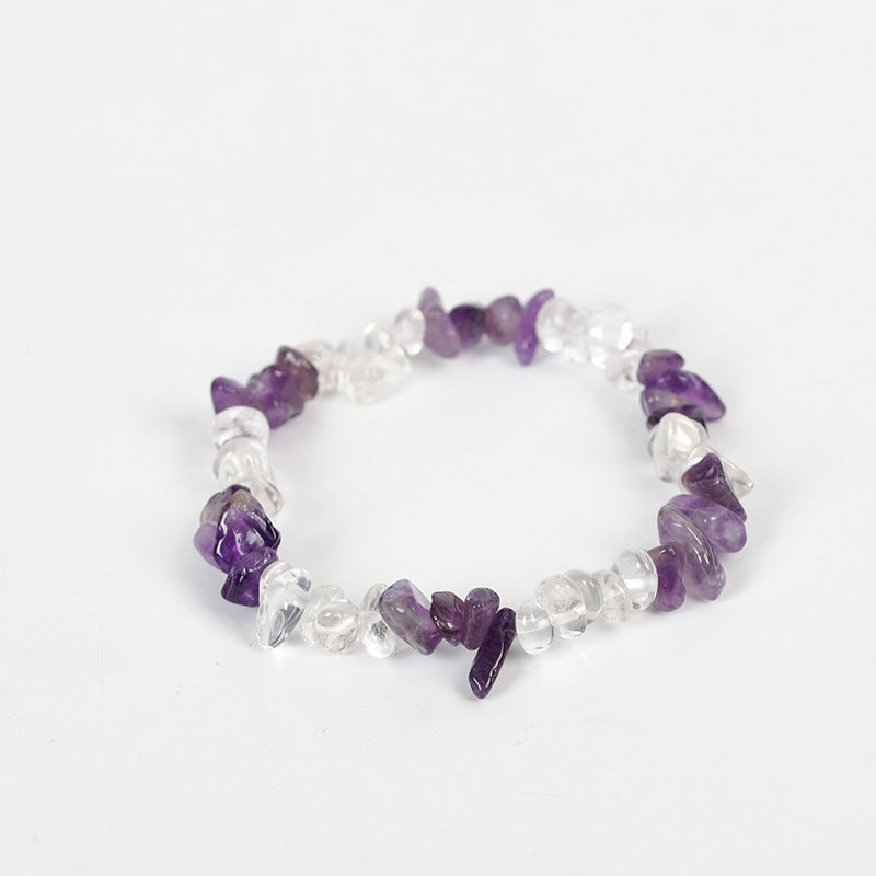 Braceletas de cuentas de chips de cristal