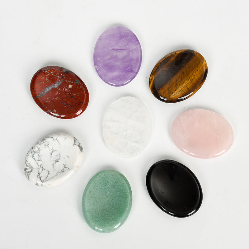Piedras de preocupación de cristal