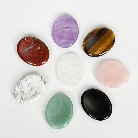 Piedras de preocupación de cristal