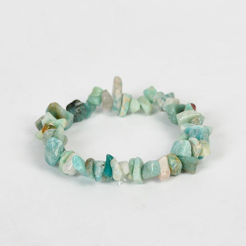 Braceletas de cuentas de chips de cristal