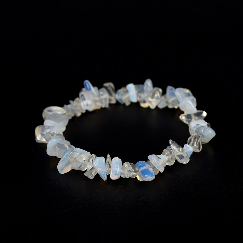Braceletas de cuentas de chips de cristal