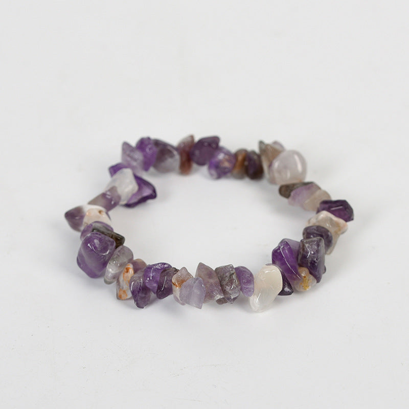 Braceletas de cuentas de chips de cristal