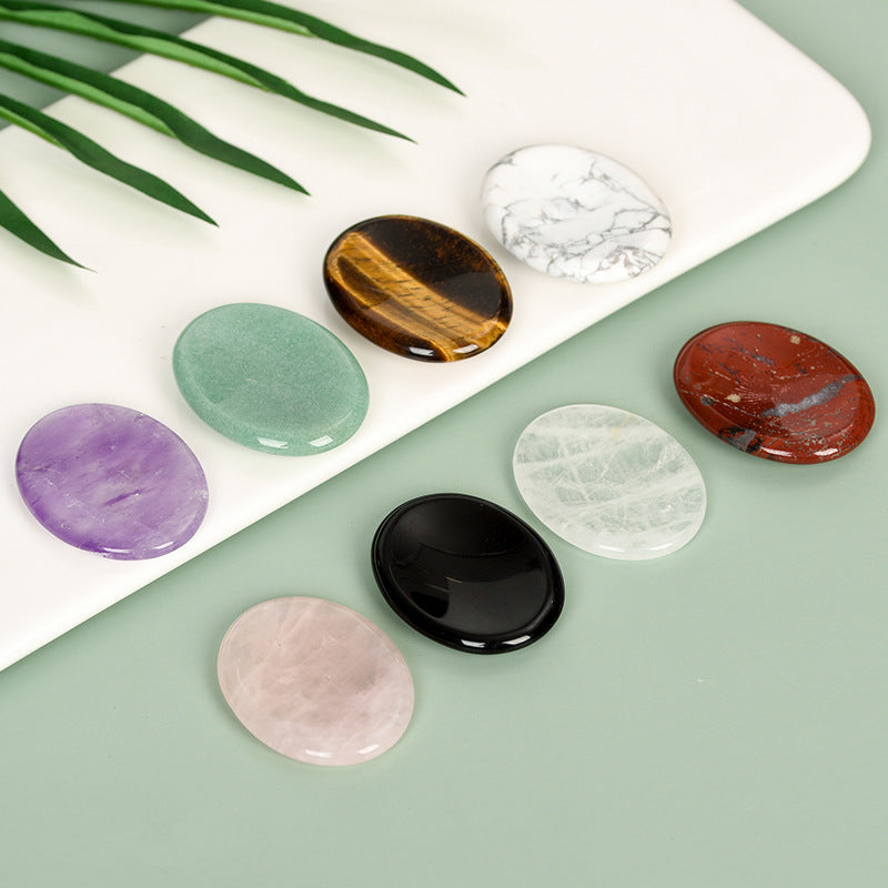 Piedras de preocupación de cristal