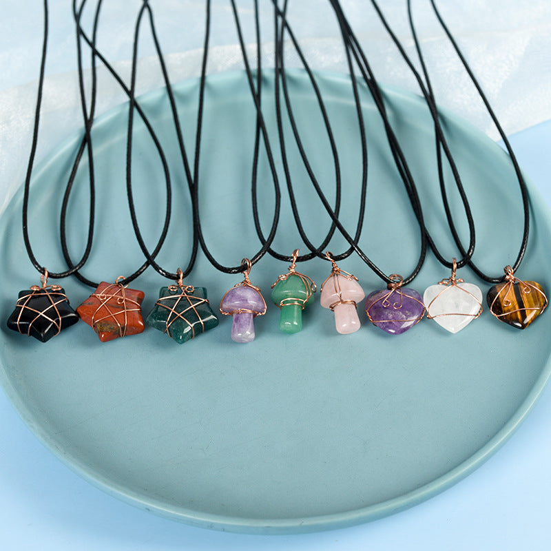 Mushes,Hearts,Stars Pendants