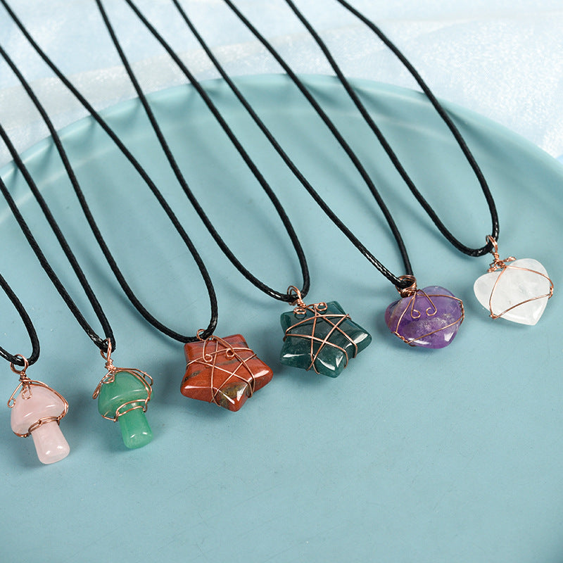 Mushes,Hearts,Stars Pendants