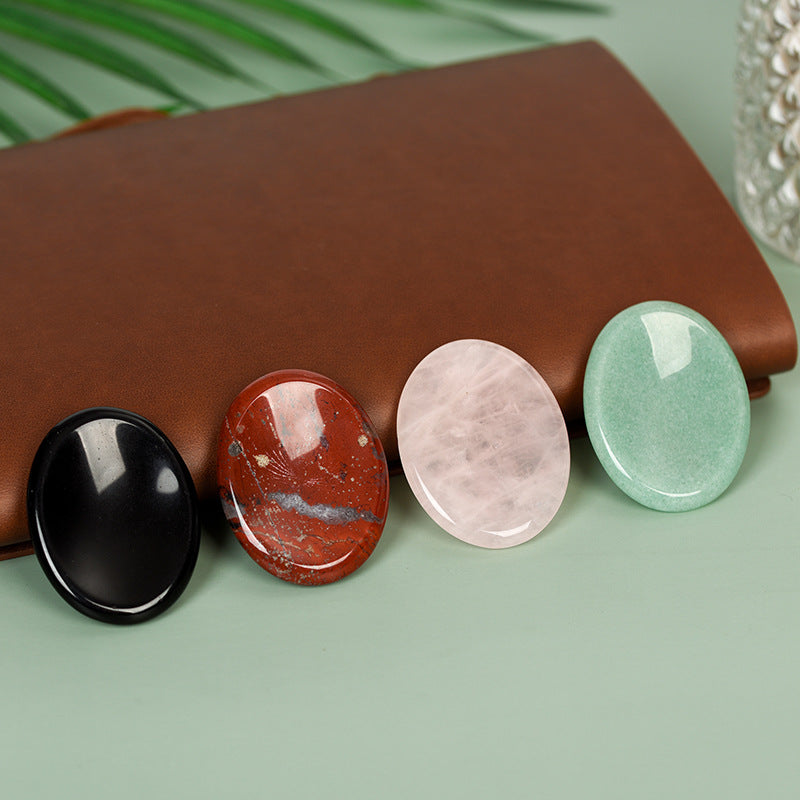 Piedras de preocupación de cristal
