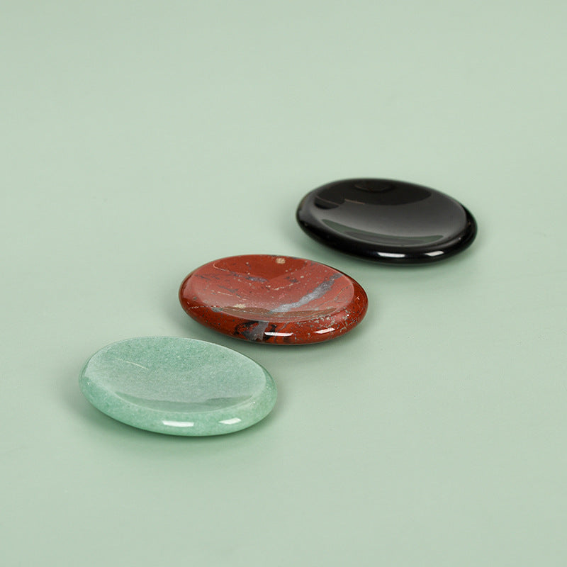 Piedras de preocupación de cristal