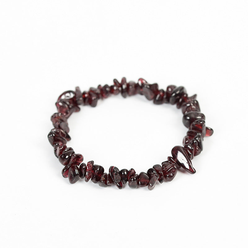 Braceletas de cuentas de chips de cristal