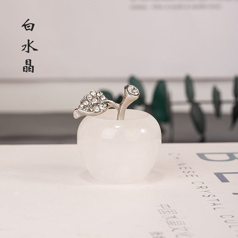 Crystal Apple Carving 1.5 inche