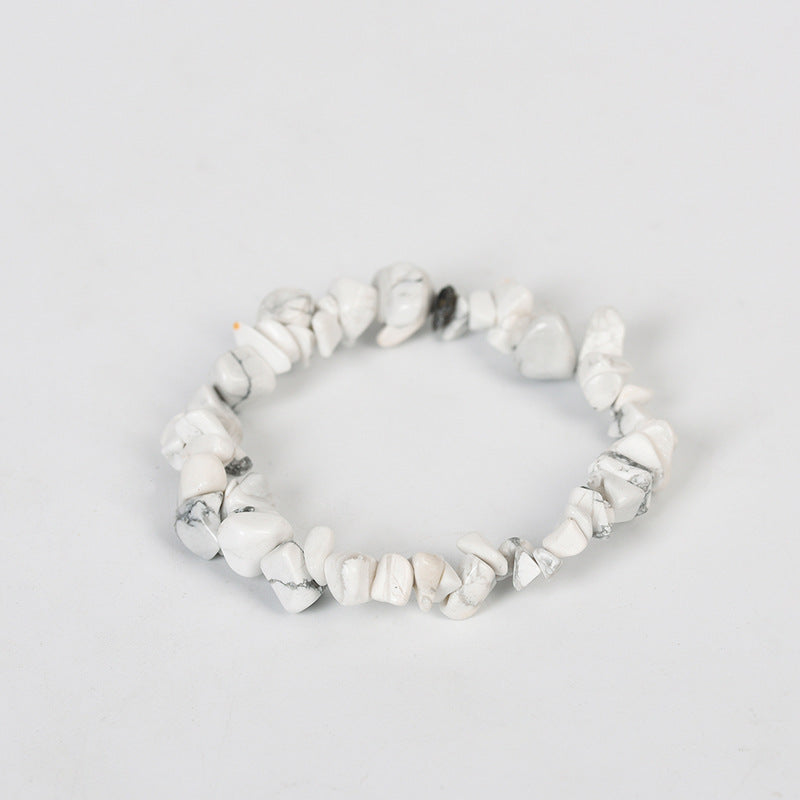 Braceletas de cuentas de chips de cristal