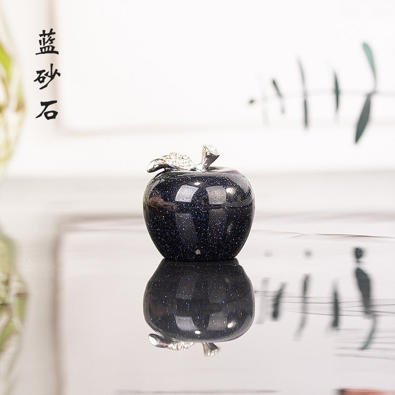 Crystal Apple Carving 1.5 inche