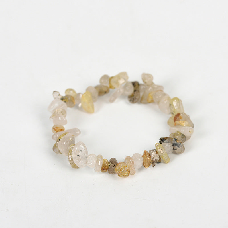 Braceletas de cuentas de chips de cristal