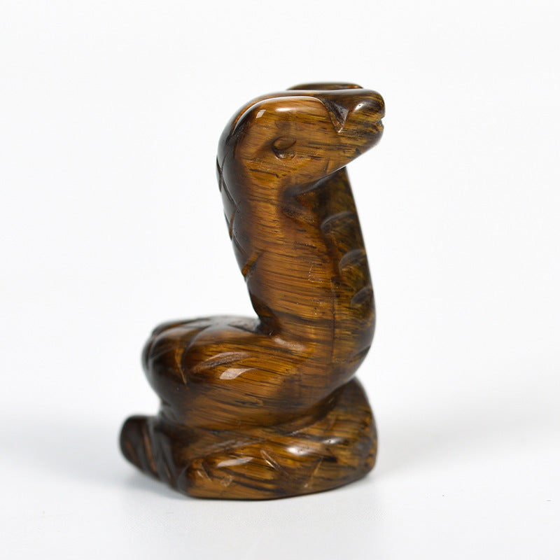 Crystal Snake Carving 40mm