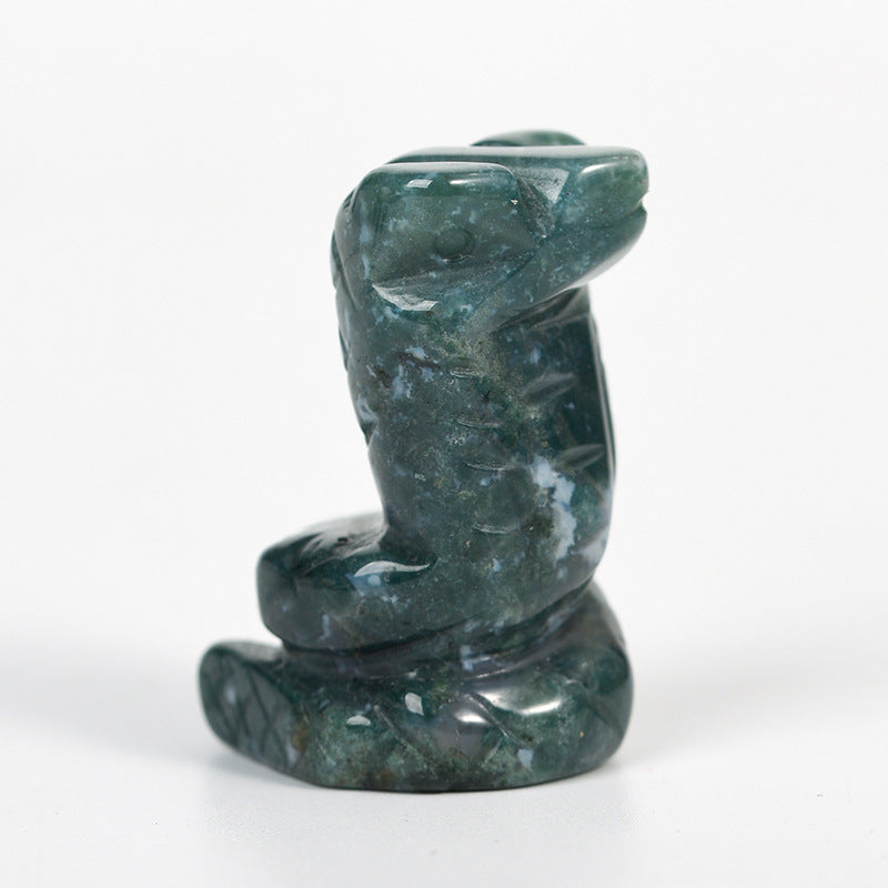 Crystal Snake Carving 40mm