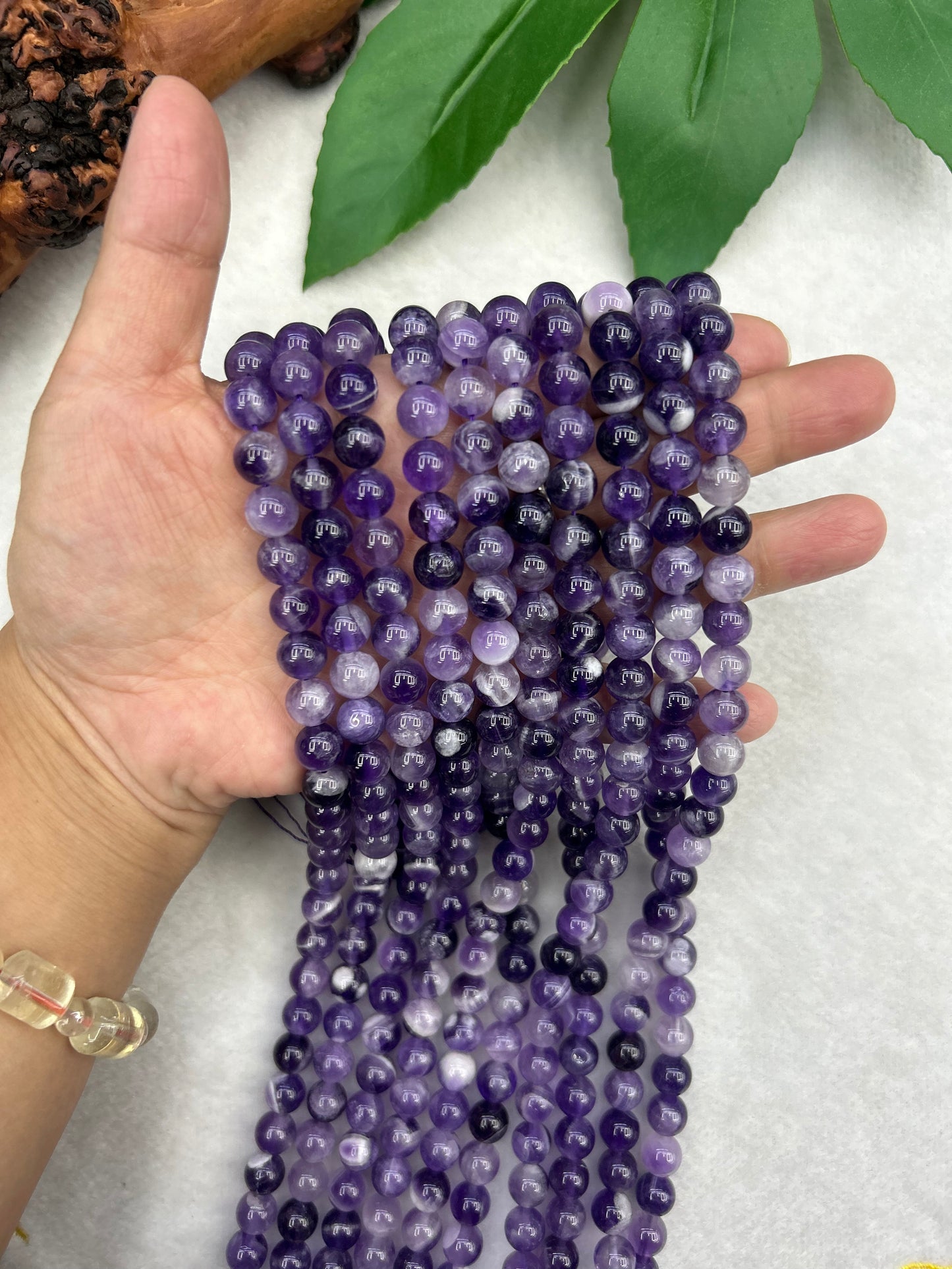 Dream Amethyst Beads 8mm/6mm