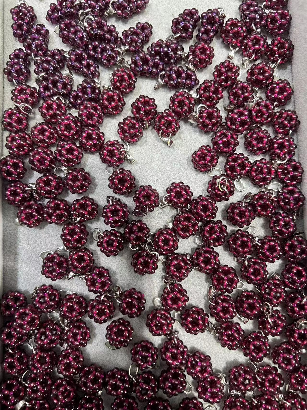 Garnet pendants, limited quantity, 6pcs / $10