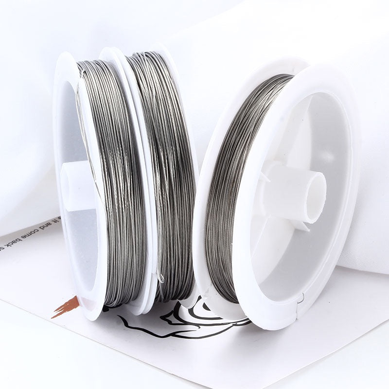 Stainless steel wire 0.3/05/0.6 mm, sold by one roll, 7M/roll