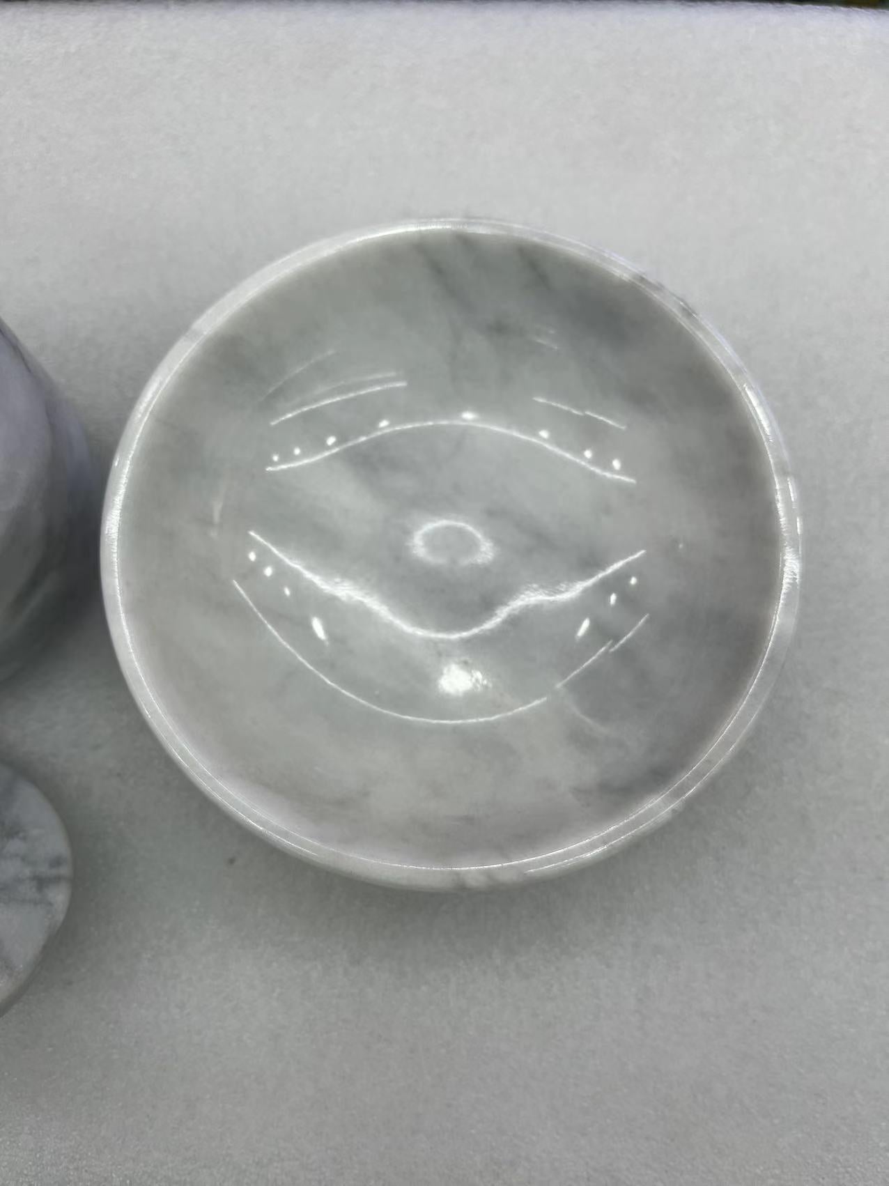 Stone bowl and cup