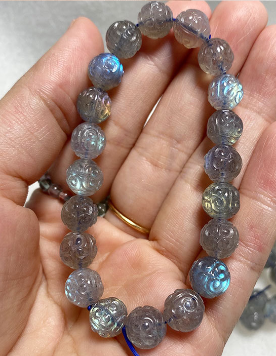 Labradorite Carving Bracelets